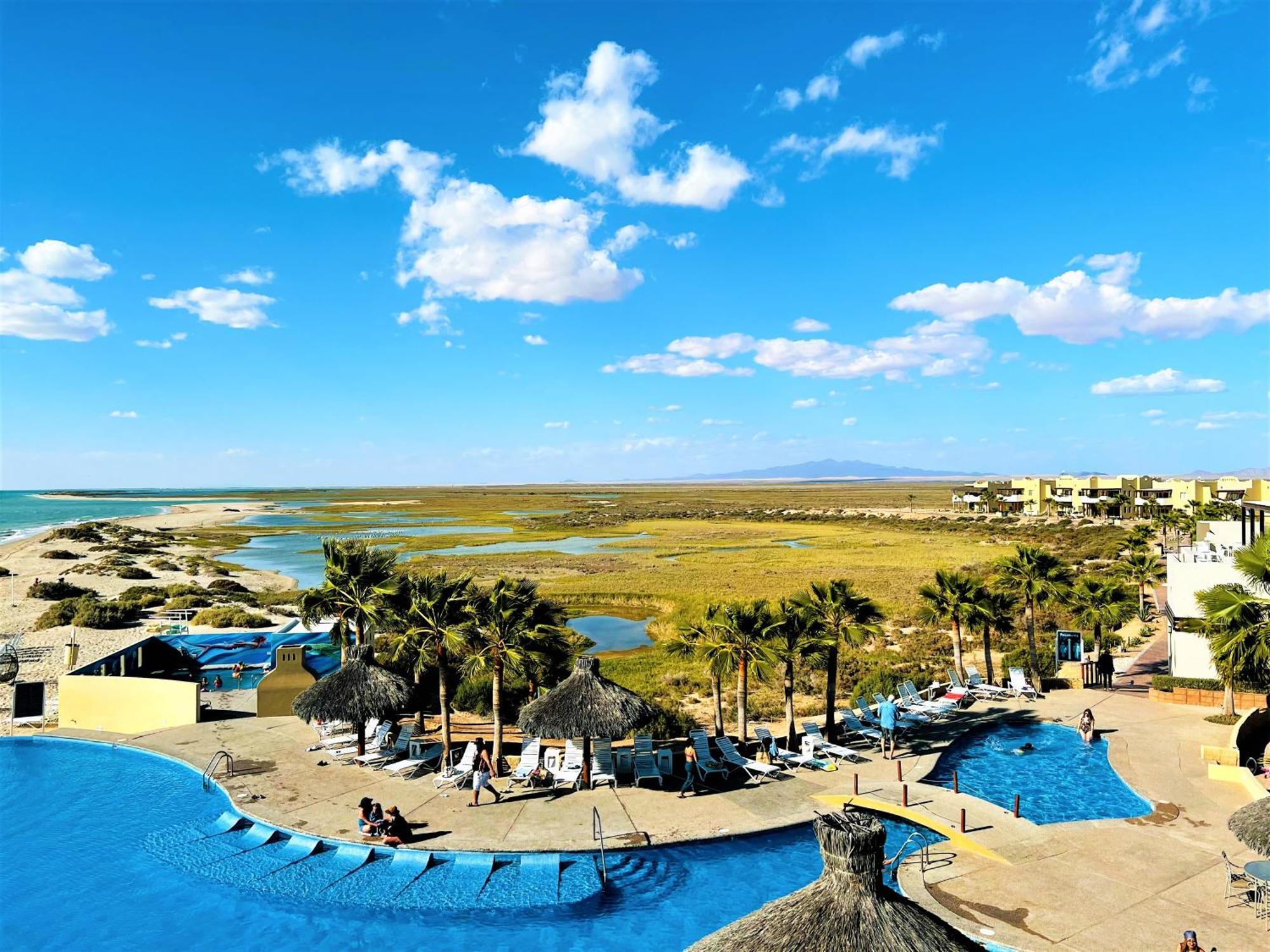 Rocky Point - Ocean Front - King - Suites - Sleeps12 - Gated - Pools Wi-Fi Bahia La Choya Exterior photo